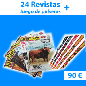Suscripción 24 revistas + Juego de pulseras