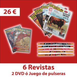 Suscripción 6 revistas + 2 DVDs