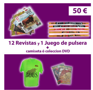 Suscripción 12 revistas + Camiseta