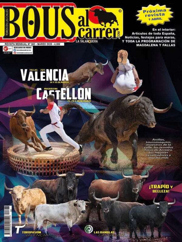 Revista Bous al Carrer – Edición Marzo (Nº 362)