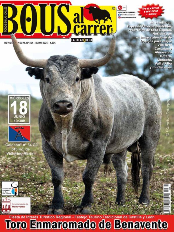 Revista Bous al Carrer – Edición Mayo 2025 (Nº 364)