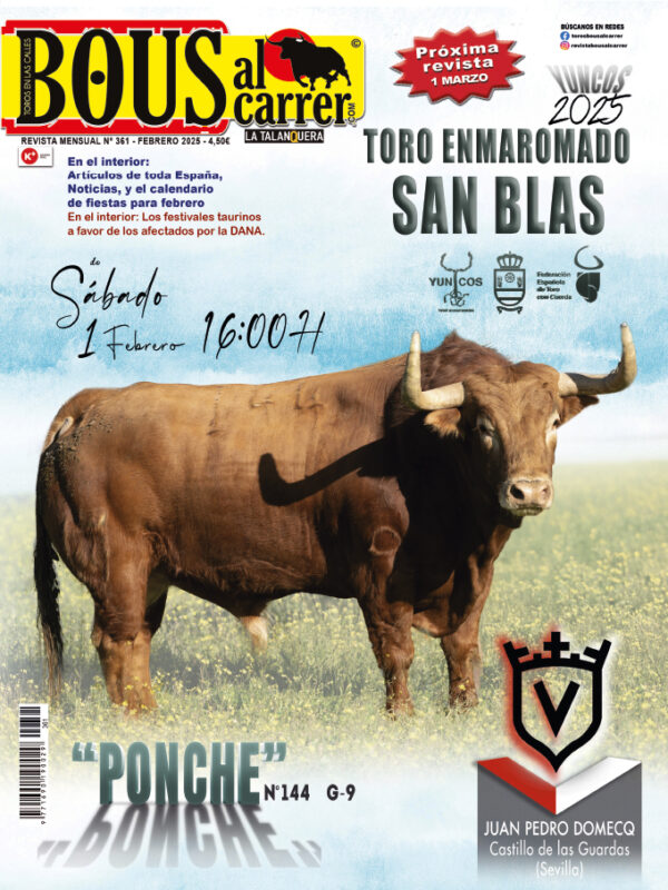 Revista Bous al Carrer – Edición Febrero (Nº 361)