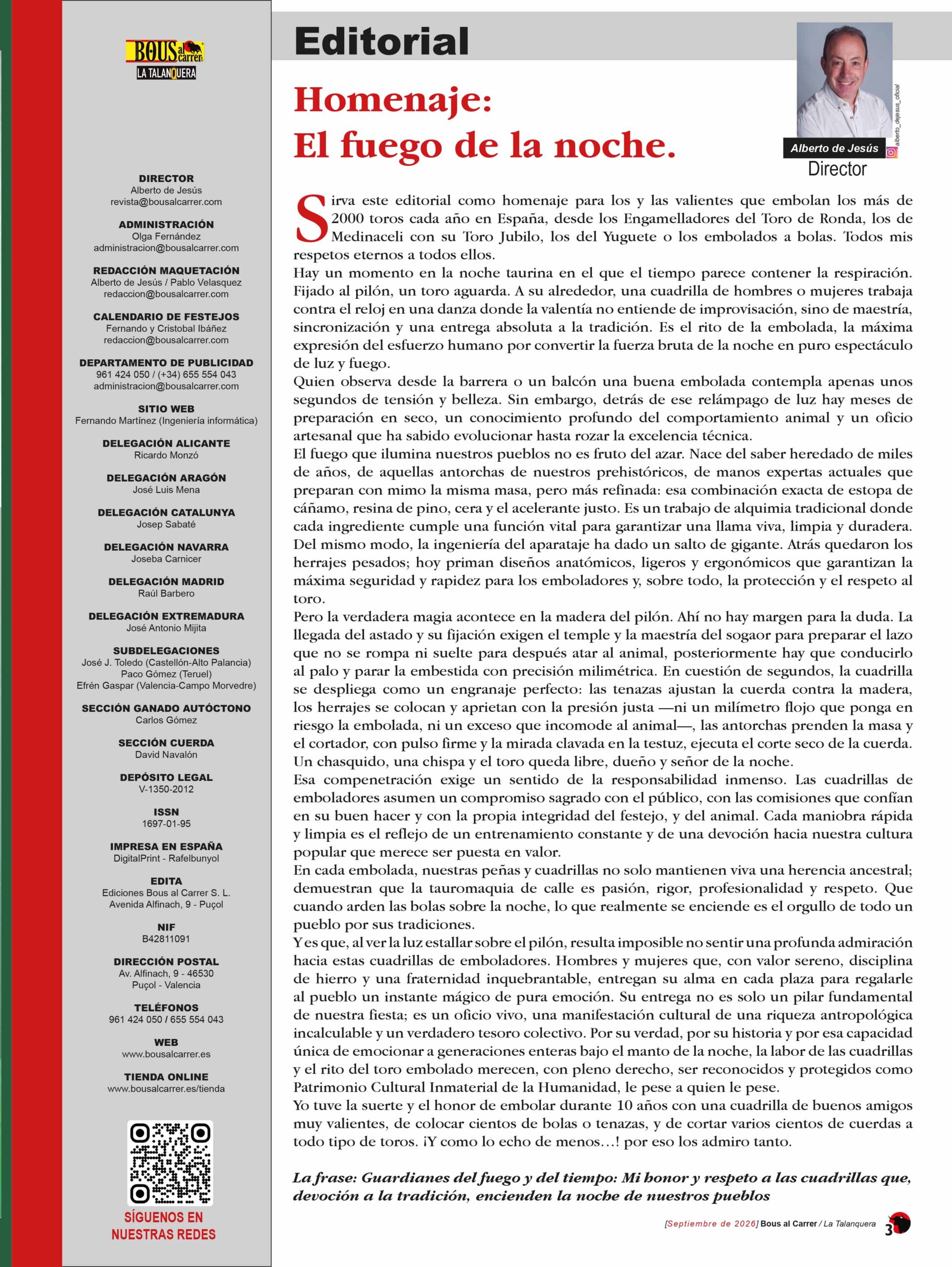 Revista Bous al Carrer Nº 380 – Septiembre 2026 - Imagen 2