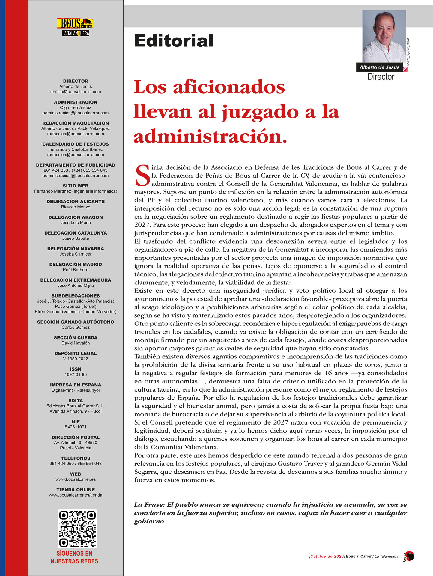 Revista Bous al Carrer nº 381 – Octubre 2026 - Imagen 4
