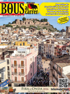 Revista Bous al Carrer nº 381 (octubre 2026): Fira d’Onda, San Sebastián de los Reyes, Nek Romero y calendario de festejos